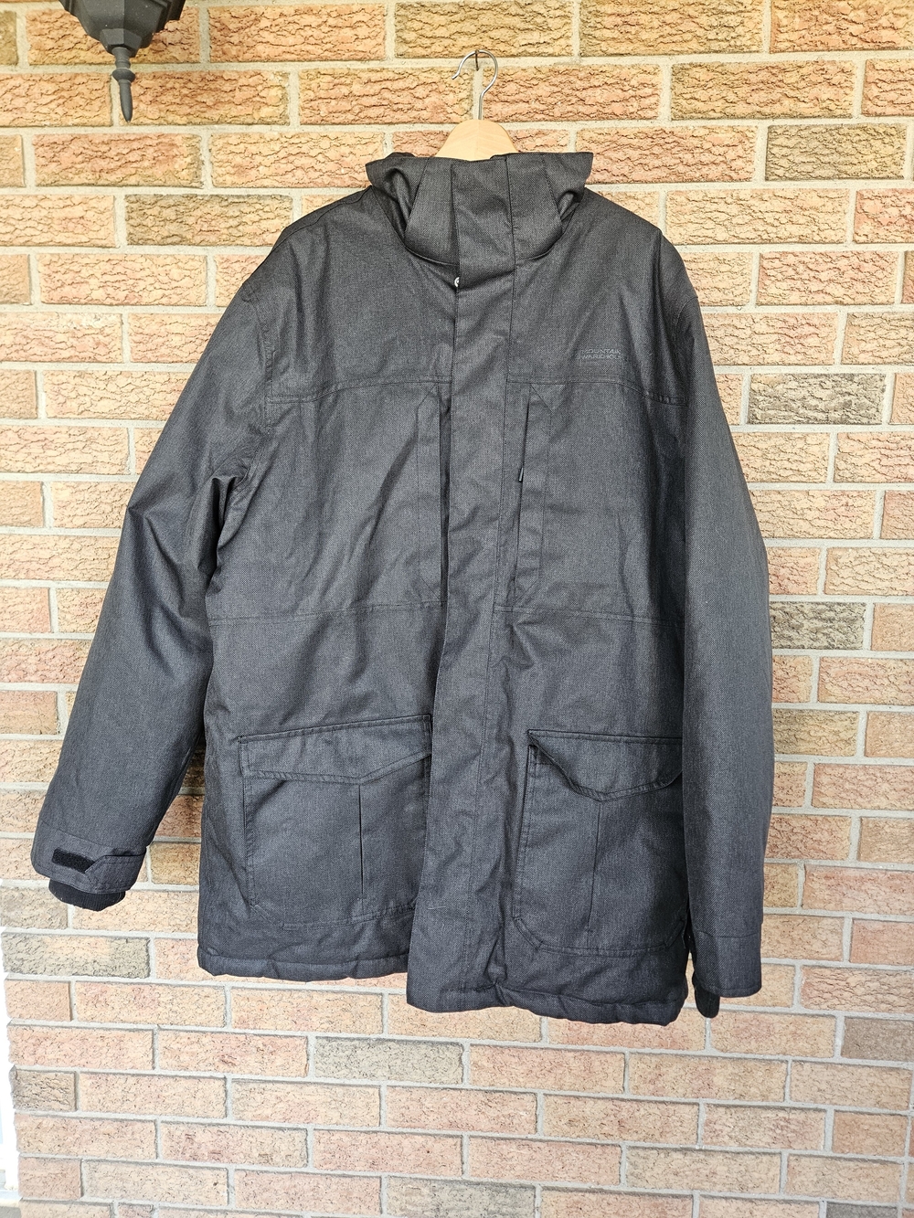 Mountain Warehouse Ski/Snow Jacket Waterproof Coat, Men's 3X, Removable Hood,